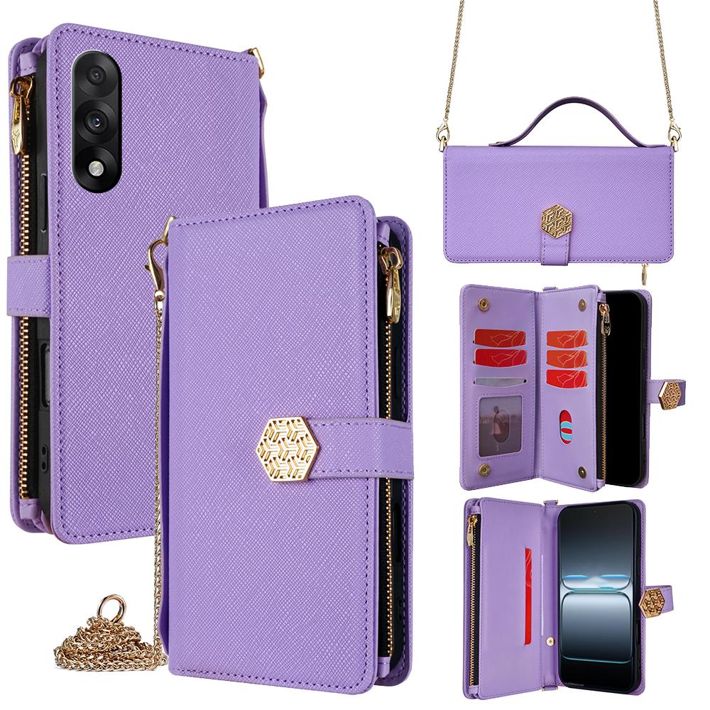 For OnePlus Nord 5 5G/Ace 5 Ultra 5G Case Cross Texture PU Leather+TPU Wallet Phone Cover with Strap Purple
For OnePlus Nord 5 5G/Ace 5 Ultra 5G Case Cross Texture PU Leather+TPU Wallet Phone Cover with Strap Purple