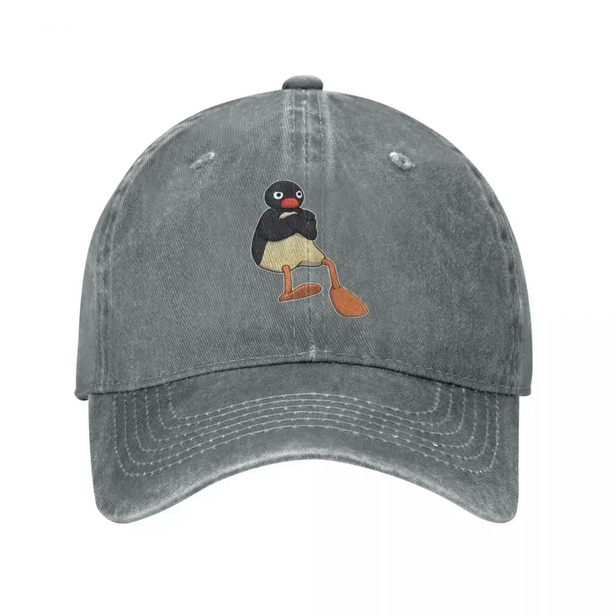 Angry Pingu Unisex Style Baseball Cap Noot Noot Cute Distressed Denim Washed Hats Cap Vintage Outdoor Running Golf Snapback Hat One Size
Angry Pingu Unisex Style Baseball Cap Noot Noot Cute Distressed Denim Washed Hats Cap Vintage Outdoor Running Golf Snapback Hat One Size