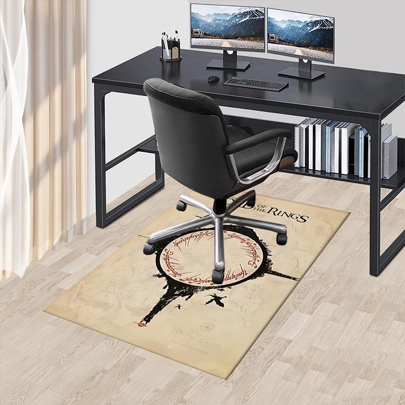 Middle-earth,The Lord of the Rings Polyester Office Carpet Chair Mats, Home Decor Dormitory Floor Protector with Anti-Skid Backing, Large Ar 60cm by 90cm
Middle-earth,The Lord of the Rings Polyester Office Carpet Chair Mats, Home Decor Dormitory Floor Protector with Anti-Skid Backing, Large Ar 60cm by 90cm