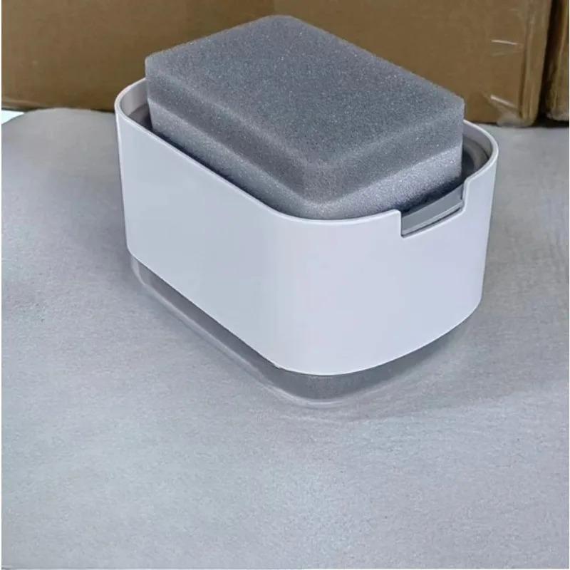 Multi-functional Kitchen Soap Holder Kitchen Laundry Detergent Dispenser with Sponge Holder Capacity Storage Box Detachable белый
Multi-functional Kitchen Soap Holder Kitchen Laundry Detergent Dispenser with Sponge Holder Capacity Storage Box Detachable белый