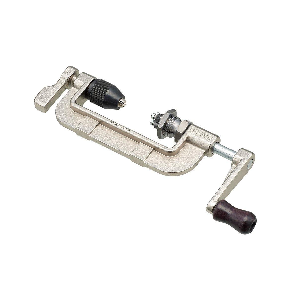 HOZAN spoke threader, suitable for spokes: #14 (plain), thread size: BC2.0 (56 threads), C-702-14
HOZAN spoke threader, suitable for spokes: #14 (plain), thread size: BC2.0 (56 threads), C-702-14