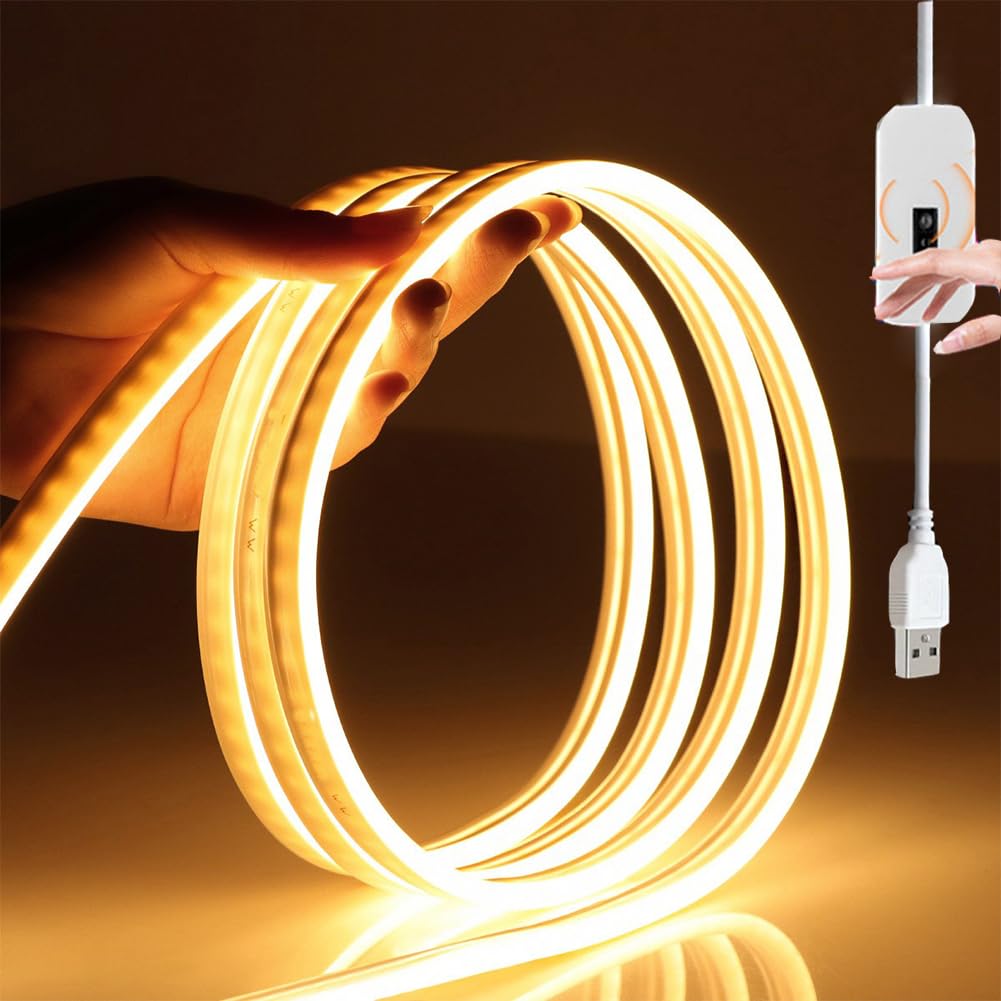 Honebear LED Tape Bar USB Kitchen Undershelf High Daylight Bulb Indirect LED Indoor Cabinet No Construction Paste DIY Decorative Night Energy Saving
Honebear LED Tape Bar USB Kitchen Undershelf High Daylight Bulb Indirect LED Indoor Cabinet No Construction Paste DIY Decorative Night Energy Saving