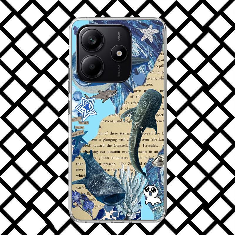 Ocean Whale Shark Phone Case for Xiaomi Redmi Note 15 14 14S 13 12 12S 11 Pro Plus 11E 11T 11S 10S 5G Soft Cover Fundas Redmi No Redmi Note 13 Pro 4G
Ocean Whale Shark Phone Case for Xiaomi Redmi Note 15 14 14S 13 12 12S 11 Pro Plus 11E 11T 11S 10S 5G Soft Cover Fundas Redmi No Redmi Note 13 Pro 4G