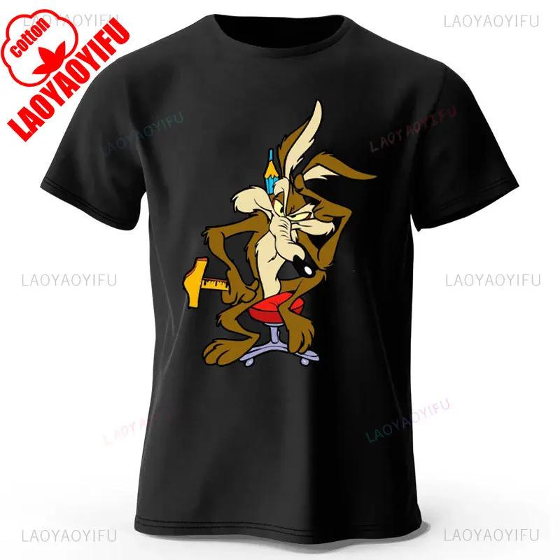 Мультяшні футболки Wile E Coyote Довіряй мені, я інженер Принт Модний Бавовняний Y2k Класична Смішна Чоловіча Футболка Літня Camisetas 4XL
Мультяшні футболки Wile E Coyote Довіряй мені, я інженер Принт Модний Бавовняний Y2k Класична Смішна Чоловіча Футболка Літня Camisetas 4XL