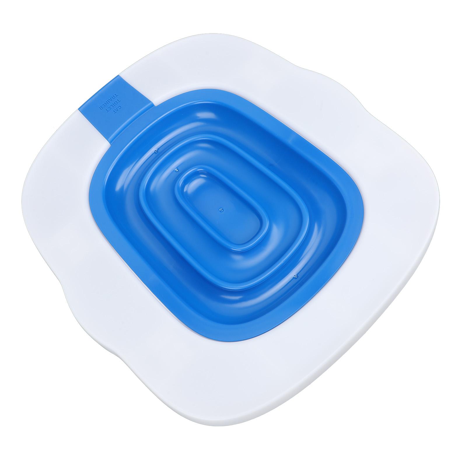 Cat Toilet Training Kit Universal Fit 4 Protective Pads Reusable Non Slip Cat Toilet Training System Blue
Cat Toilet Training Kit Universal Fit 4 Protective Pads Reusable Non Slip Cat Toilet Training System Blue