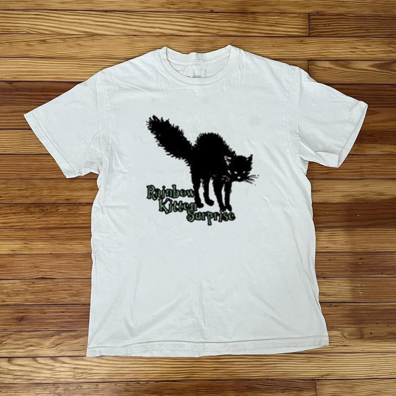 NEW Rainbow kitten surprise Cute Cat White All Size Gift T-Shirt MI880 5XL різнокольоровий
NEW Rainbow kitten surprise Cute Cat White All Size Gift T-Shirt MI880 5XL різнокольоровий