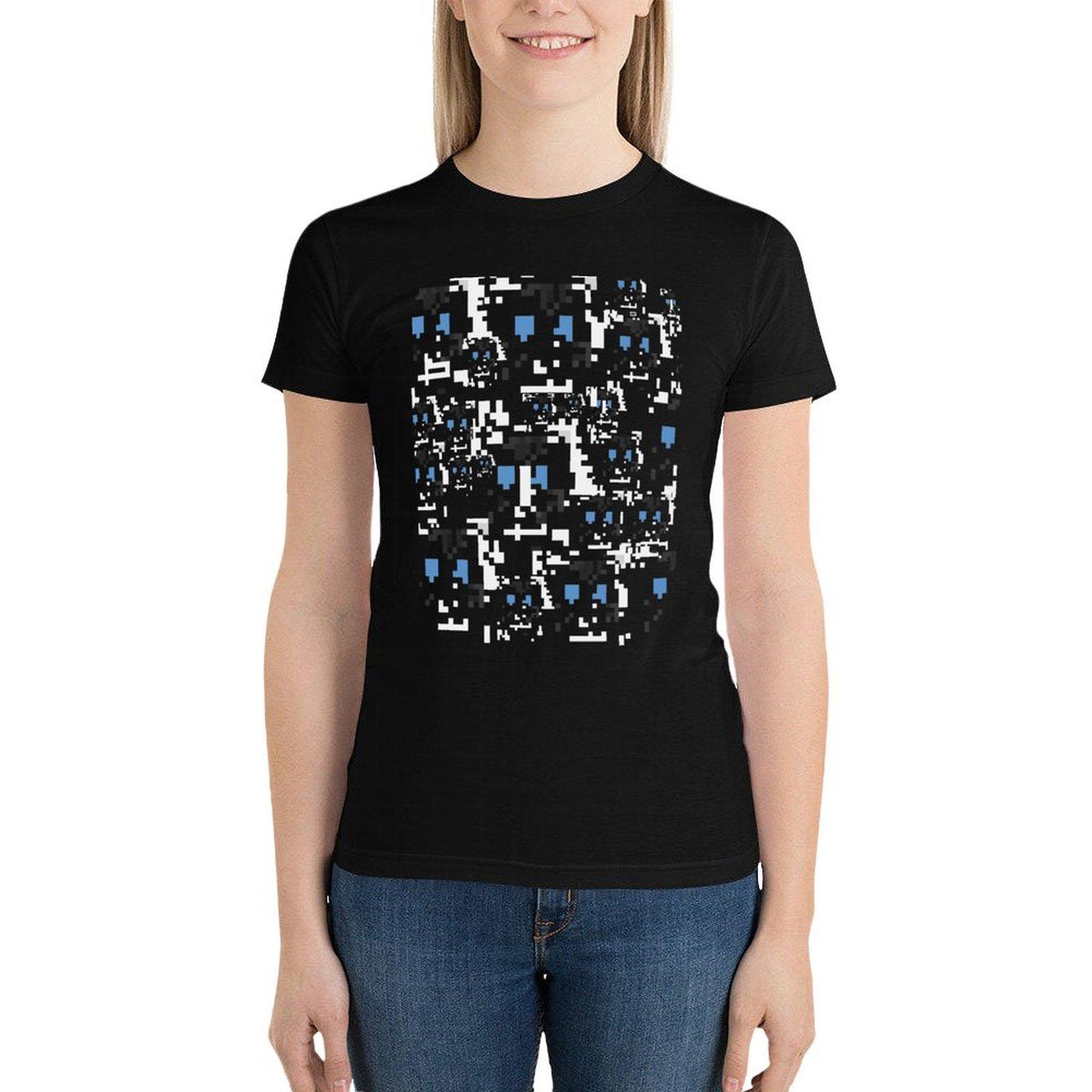 Modified Anti-Surveillance Disable Facial Recognition Pattern T-Shirt Female Hippie Clothes Black T-Shirts For Women XL чорний
Modified Anti-Surveillance Disable Facial Recognition Pattern T-Shirt Female Hippie Clothes Black T-Shirts For Women XL чорний
