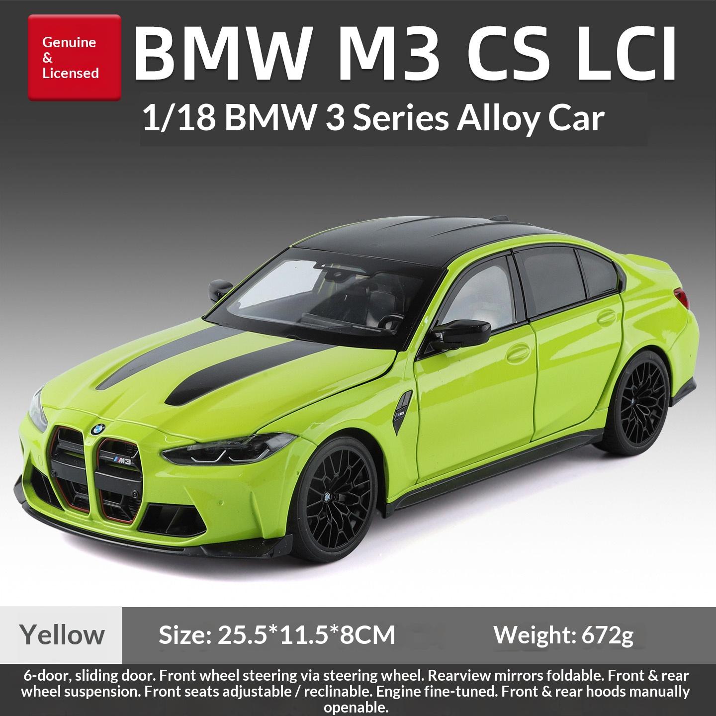 1:18 BMW M3 alloy car imitating real car model as a birthday gift for boys, children’s toy car, birthday gift for boys жовтий
1:18 BMW M3 alloy car imitating real car model as a birthday gift for boys, children’s toy car, birthday gift for boys жовтий