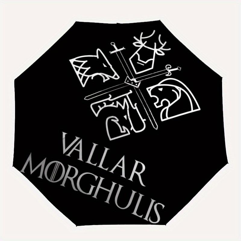 1pc Vallar Morghulis Automatic Opening/closing Umbrella, Foldable Sunshade, Perfect Gift for Friends, Durable Plastic Handle y250808108
1pc Vallar Morghulis Automatic Opening/closing Umbrella, Foldable Sunshade, Perfect Gift for Friends, Durable Plastic Handle y250808108
