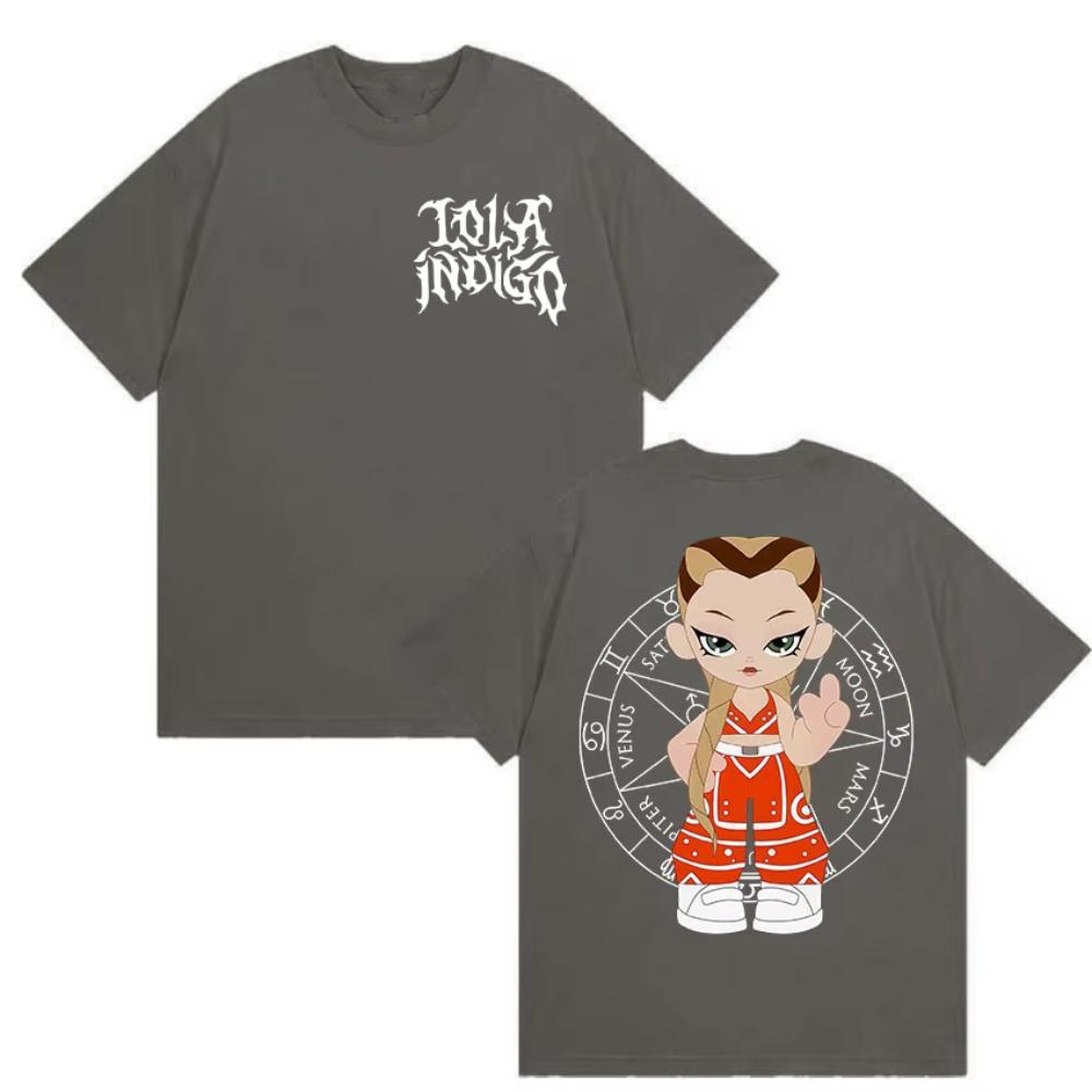 Singer Lola Indigo Tour 2025 Merch T-Shirt Men Women Harajuku High Quality Vintage T-shirts Casual Oversized Cotton Tops T Shirt 4XL
Singer Lola Indigo Tour 2025 Merch T-Shirt Men Women Harajuku High Quality Vintage T-shirts Casual Oversized Cotton Tops T Shirt 4XL