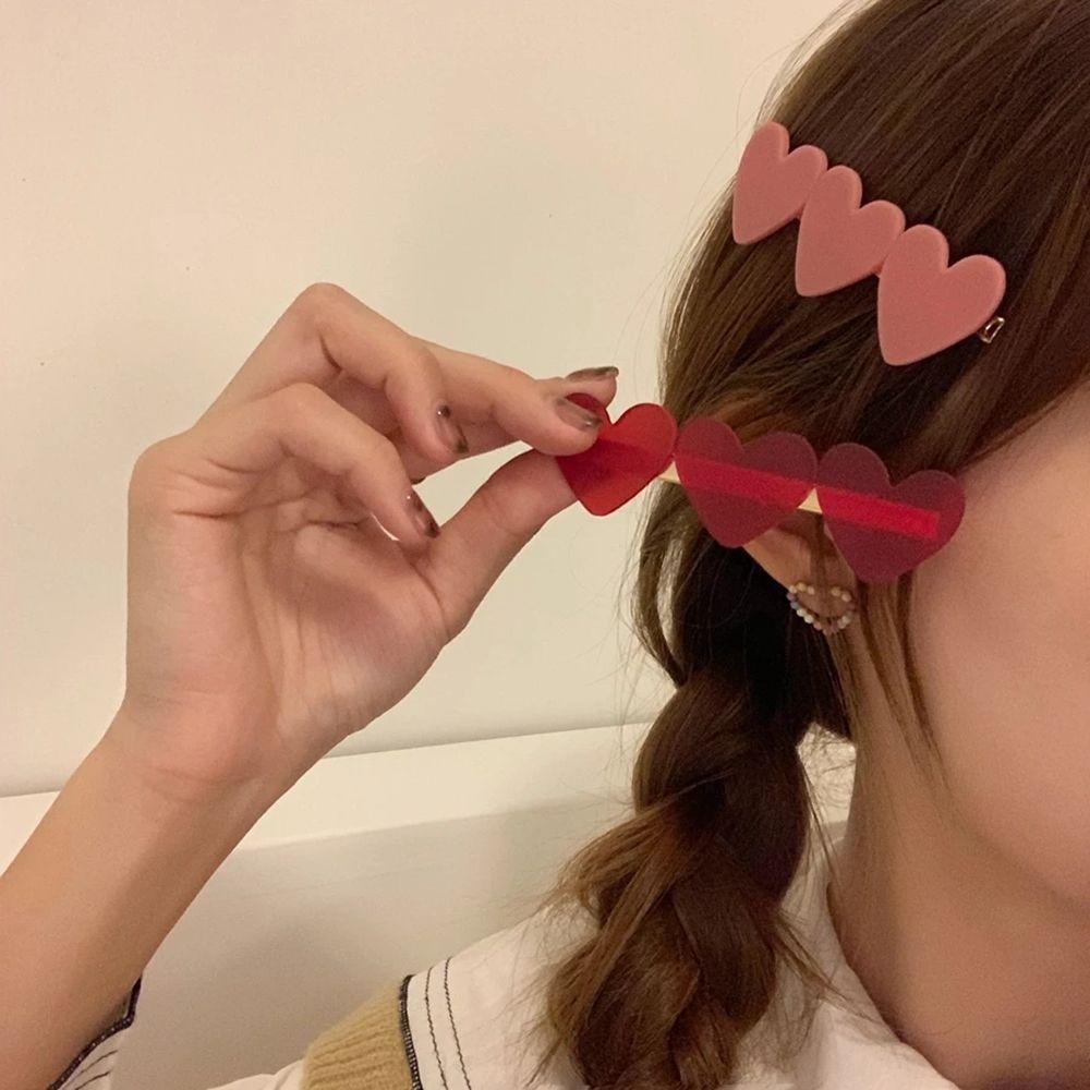 Lovely Korean Girls Candy Color Women Headwear Hair Accessories Heart Hair Clip Hairpin Barettes розовый
Lovely Korean Girls Candy Color Women Headwear Hair Accessories Heart Hair Clip Hairpin Barettes розовый
