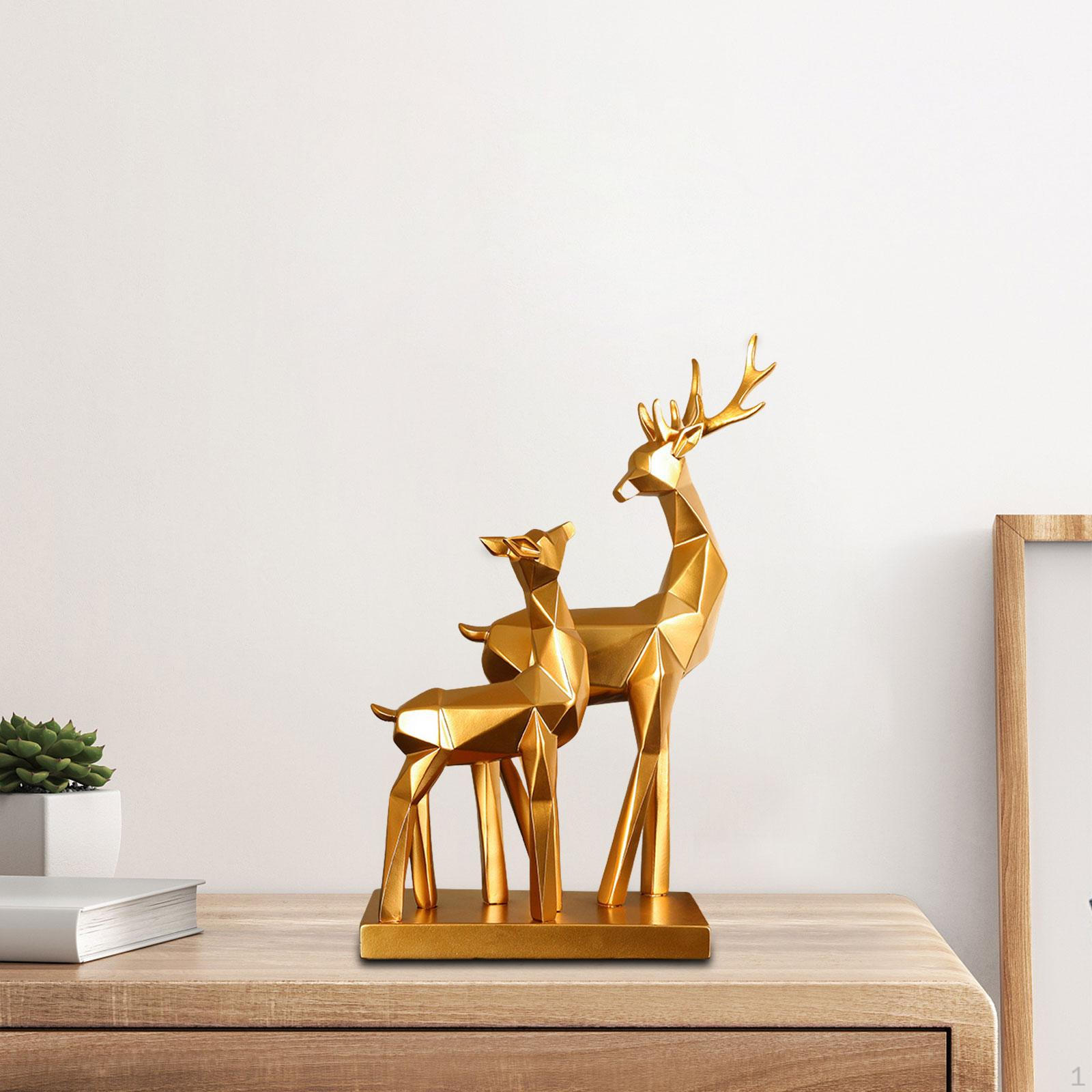 Reindeer Decorations Ornaments Statue Bookshelf TV Stand 3D Geometric Bedroom Desktop
Reindeer Decorations Ornaments Statue Bookshelf TV Stand 3D Geometric Bedroom Desktop