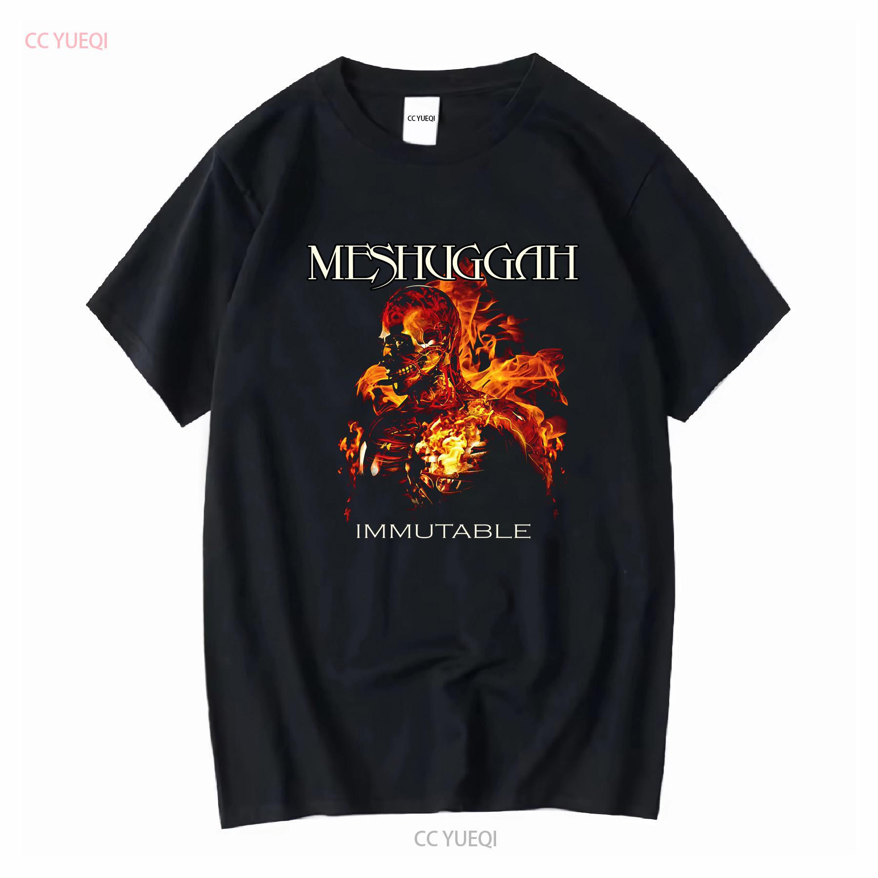 NEW Meshuggah Immutable Head Black All Size S 5XL T Shirt vintage Washed Breathable homme graphic Comfortable Casual Slightly 4XL
NEW Meshuggah Immutable Head Black All Size S 5XL T Shirt vintage Washed Breathable homme graphic Comfortable Casual Slightly 4XL