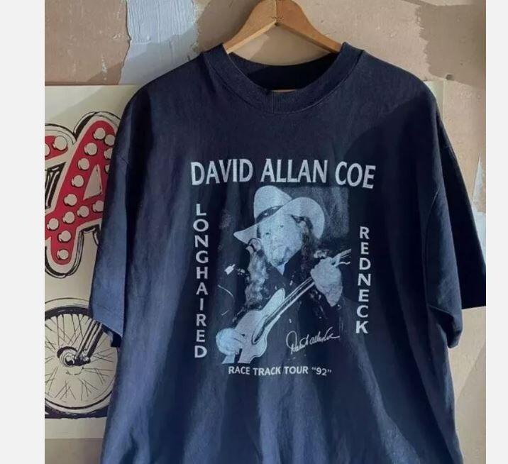 26 David Allan Coe shirt Black Shirt Cotton Men Size S-5XL Unisex T-Shirt XXXXL
26 David Allan Coe shirt Black Shirt Cotton Men Size S-5XL Unisex T-Shirt XXXXL