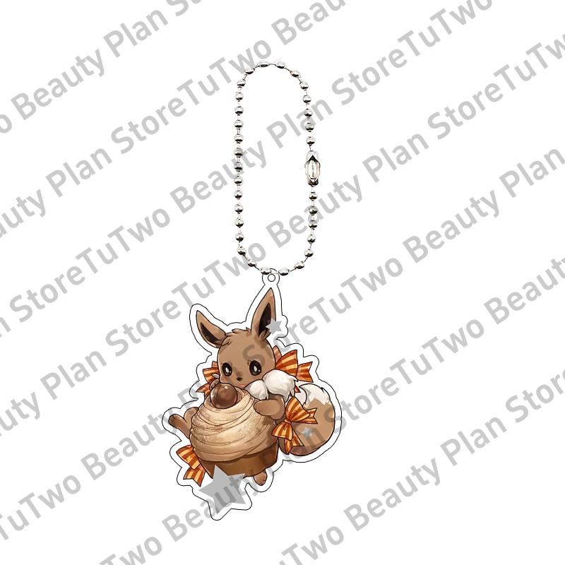 Creative Anime Eeveelution Eevee Umbreon Sylveon Donut Cake Cartoon Acrylic Keychain Decor Kawaii Figure Charm Gifts Keyring Toy about 5cm
Creative Anime Eeveelution Eevee Umbreon Sylveon Donut Cake Cartoon Acrylic Keychain Decor Kawaii Figure Charm Gifts Keyring Toy about 5cm