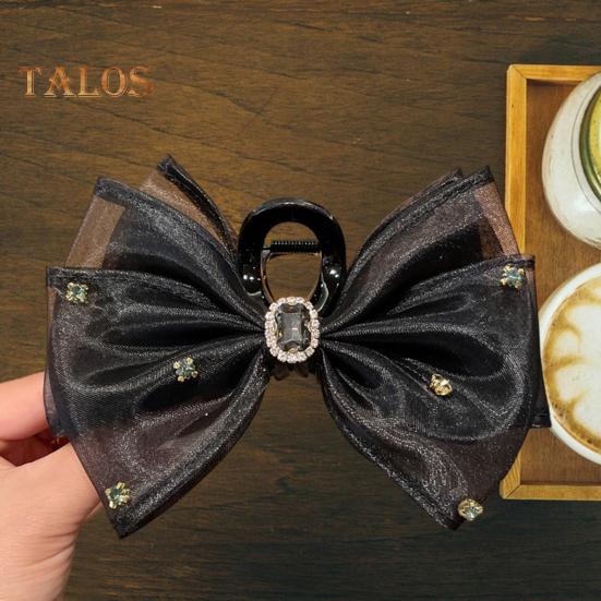 Большой бант, декор для волос, коготь для волос, инкрустированный стразами, держатель для хвоста, противоскользящая заколка для волос, бант для волос, головной убор, аксессуары для волос чёрный
Большой бант, декор для волос, коготь для волос, инкрустированный стразами, держатель для хвоста, противоскользящая заколка для волос, бант для волос, головной убор, аксессуары для волос чёрный