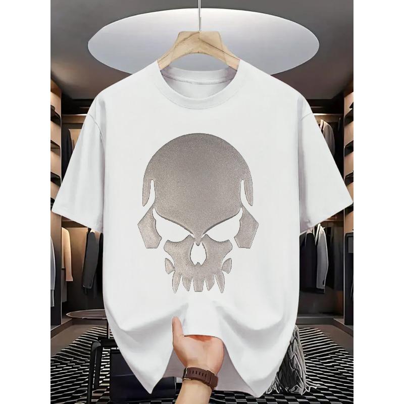 Men S Casual Skull Graphic T-Shirt - Short Sleeve, Soft Round Neck, Summer Streetwear, Everyday Tshirt | Comfortable Fit S белый
Men S Casual Skull Graphic T-Shirt - Short Sleeve, Soft Round Neck, Summer Streetwear, Everyday Tshirt | Comfortable Fit S белый