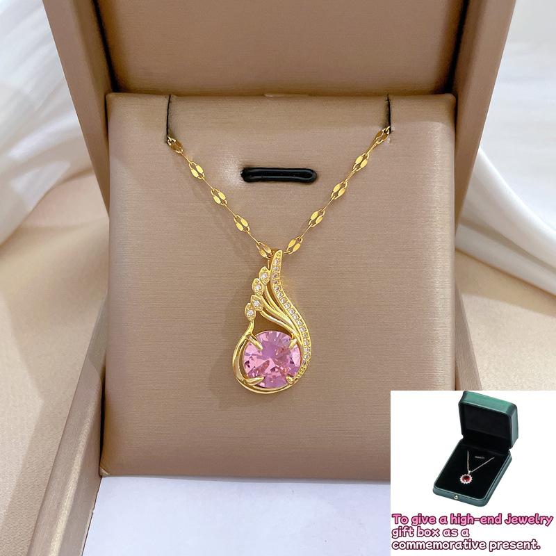 Phoenix Long Song Light Luxury Cross-border Banquet Wedding Necklace Female Internet celebrity Versatile Clavicle Chain
Phoenix Long Song Light Luxury Cross-border Banquet Wedding Necklace Female Internet celebrity Versatile Clavicle Chain