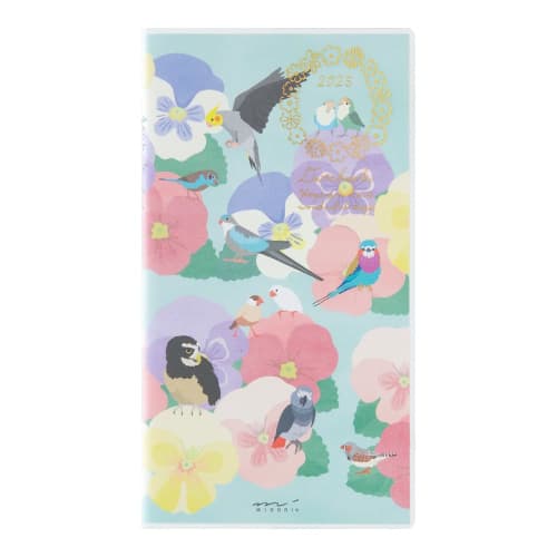 Midori Pocket Diary Notebook 2025 Slim Monthly Bird Pattern 22300006 (Starting from January 2025)
Midori Pocket Diary Notebook 2025 Slim Monthly Bird Pattern 22300006 (Starting from January 2025)