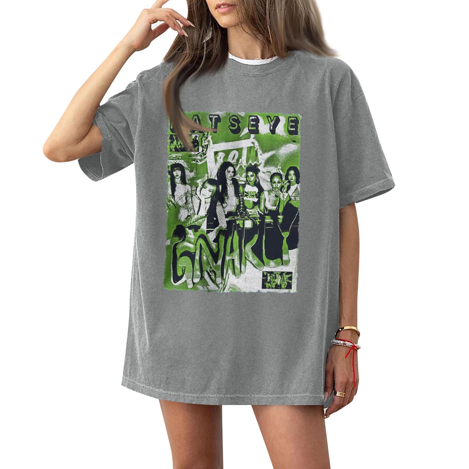 Женская футболка с круглым вырезом и короткими рукавами с принтом S
Женская футболка с круглым вырезом и короткими рукавами с принтом S