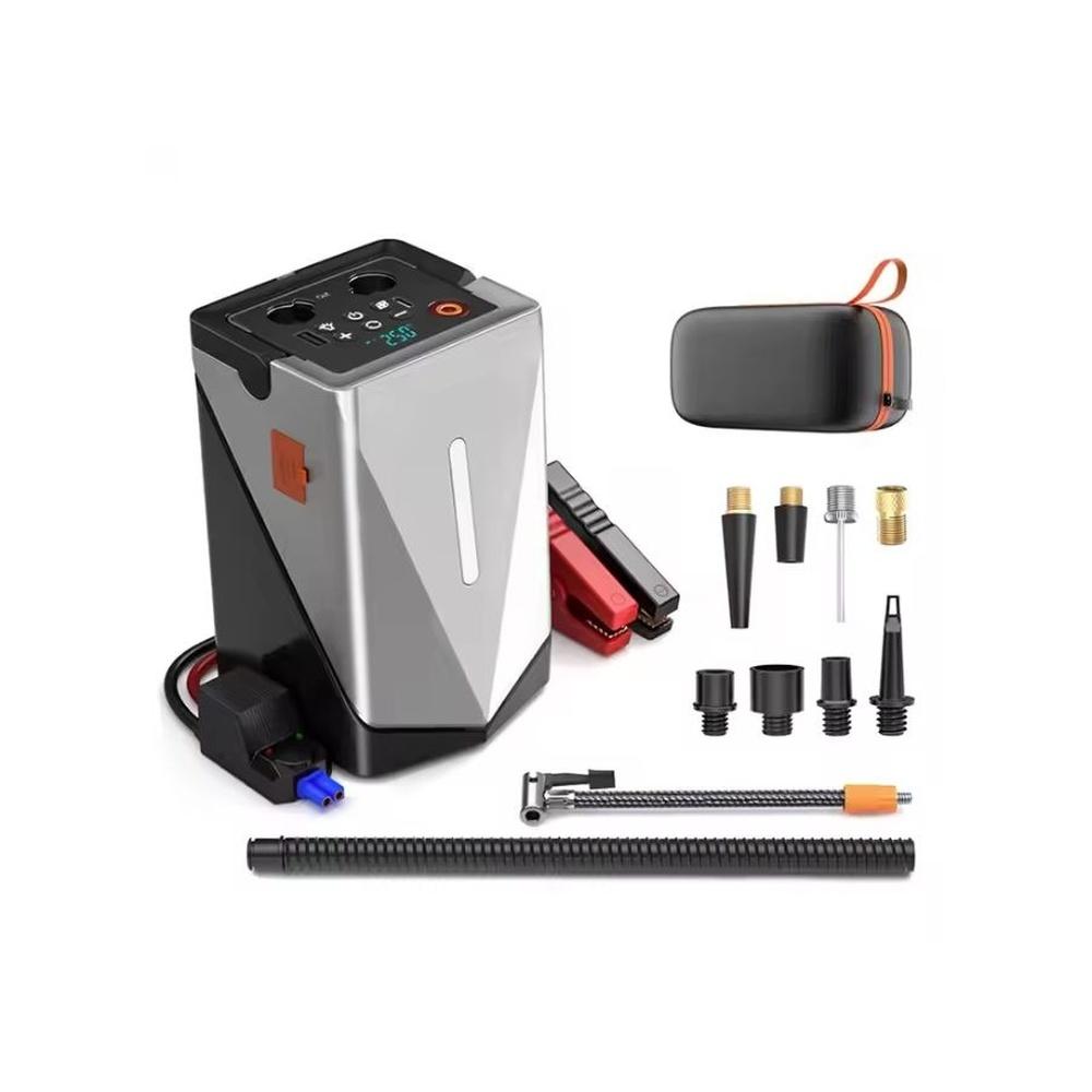 Portable Car Jump Starter Electric Air Blower Car Air Compressor1000A 14.8V 150PSI 12000mAh Inflation Pump Suction Blowing all-in-one New 14.8V Multi
Portable Car Jump Starter Electric Air Blower Car Air Compressor1000A 14.8V 150PSI 12000mAh Inflation Pump Suction Blowing all-in-one New 14.8V Multi