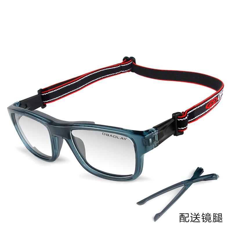 OPOLLY Anti-impact basketball glasses Wearing goggles Two pairs of outdoor sports glasses with prescription lenses L014 Translucent blue
OPOLLY Anti-impact basketball glasses Wearing goggles Two pairs of outdoor sports glasses with prescription lenses L014 Translucent blue