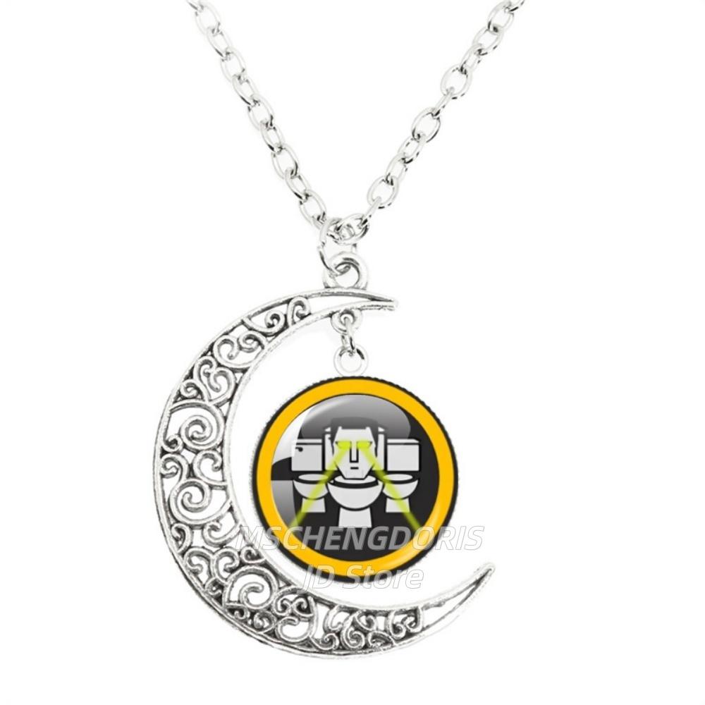 Skibidi Toilet Necklace Game Character 25MM Pendant Glass Cabochon Angel Wings Pendant Necklace Accessories Jewelry Gift
Skibidi Toilet Necklace Game Character 25MM Pendant Glass Cabochon Angel Wings Pendant Necklace Accessories Jewelry Gift