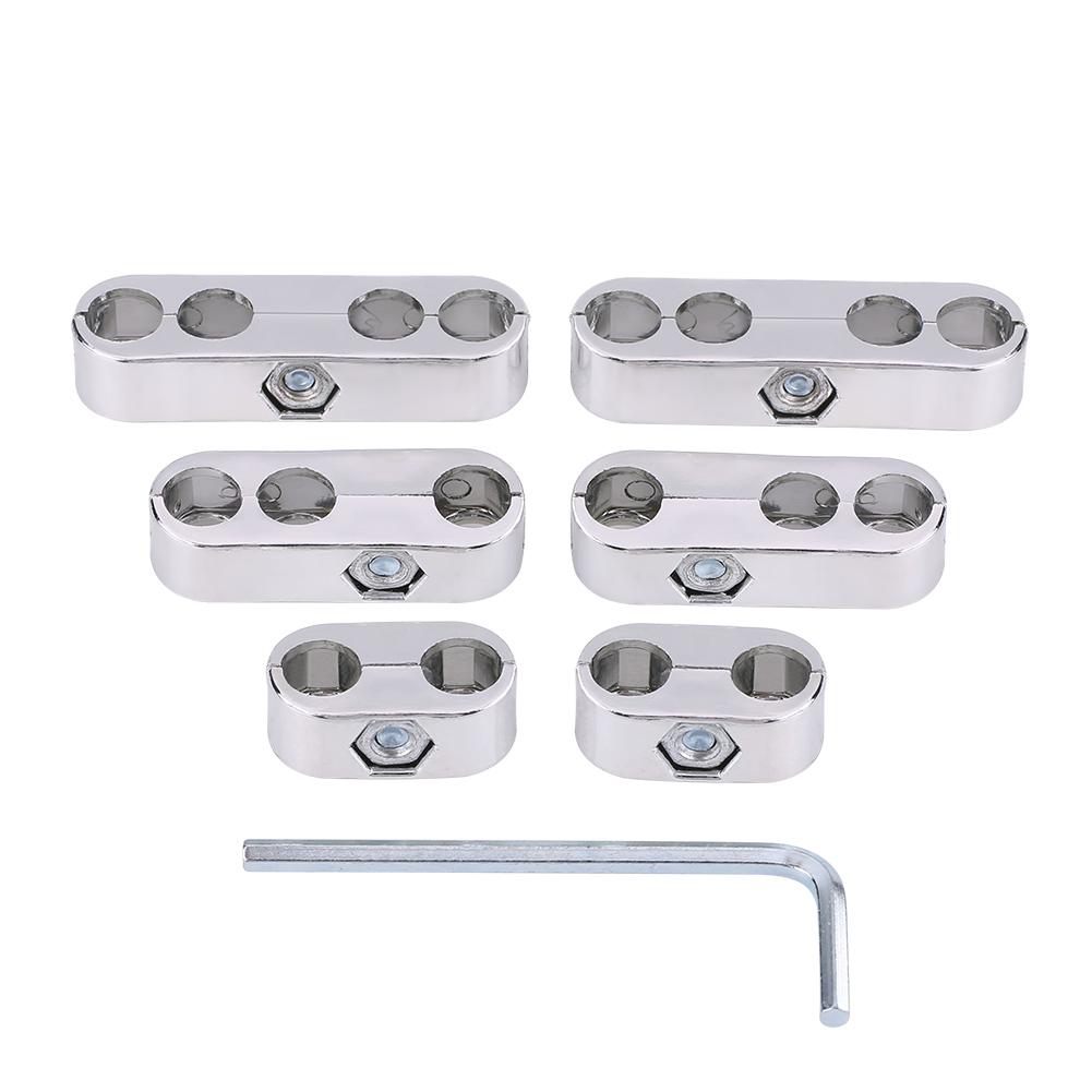 7mm 8mm Spark Plug Wire Separators Dividers Looms for Chevy Ford & Mopar Silver
7mm 8mm Spark Plug Wire Separators Dividers Looms for Chevy Ford & Mopar Silver