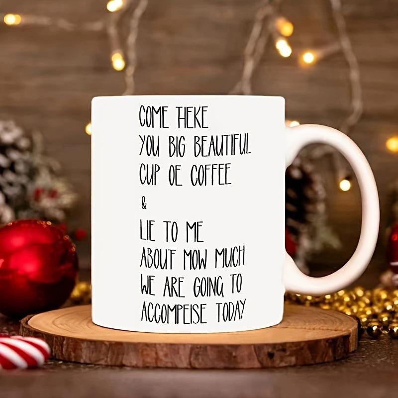 Mug office cup household cup coffee cup ceramic cup ins style 301-400ml білий
Mug office cup household cup coffee cup ceramic cup ins style 301-400ml білий