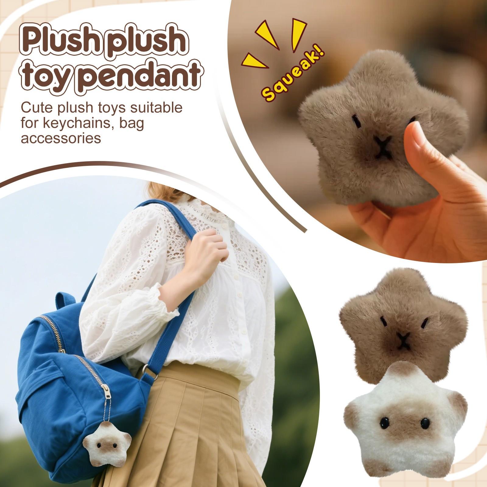 Creative Homemade Squeaking Plush Pendant Cute Doll, Cute Key Pendant, Embellishment Of Life One Size кавовий
Creative Homemade Squeaking Plush Pendant Cute Doll, Cute Key Pendant, Embellishment Of Life One Size кавовий