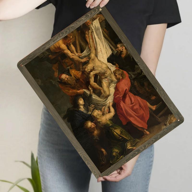 Religious Theme Jesus Crucifixion Scene Oil Painting Style Metal Iron Painting Home Decor Wall Art Living RoomMural 20x30cm(7.8x11.8inch)
Religious Theme Jesus Crucifixion Scene Oil Painting Style Metal Iron Painting Home Decor Wall Art Living RoomMural 20x30cm(7.8x11.8inch)