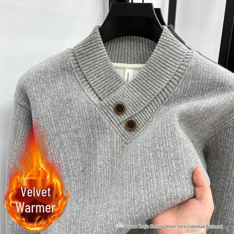Men s V-Neck Knitted Sweater & Scarf 2025 Autumn/Winter Collection M світло-сірий колір
Men s V-Neck Knitted Sweater & Scarf 2025 Autumn/Winter Collection M світло-сірий колір
