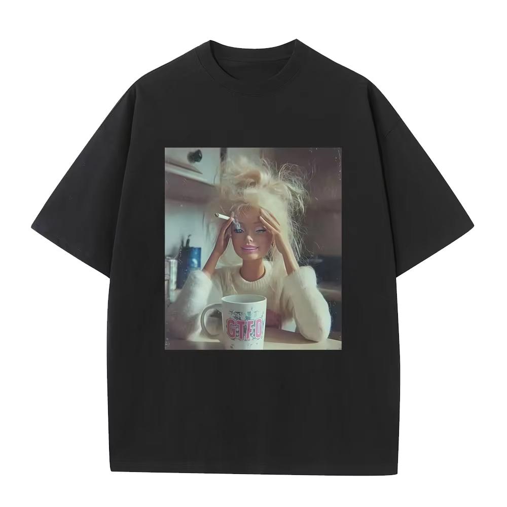 Funny Smoking Doll Emoji Meme Graphic Tshirt Unisex Women Casual Humor Print T Shirt Unisex Cotton Oversized Short Sleeve Tshirts 2XL
Funny Smoking Doll Emoji Meme Graphic Tshirt Unisex Women Casual Humor Print T Shirt Unisex Cotton Oversized Short Sleeve Tshirts 2XL