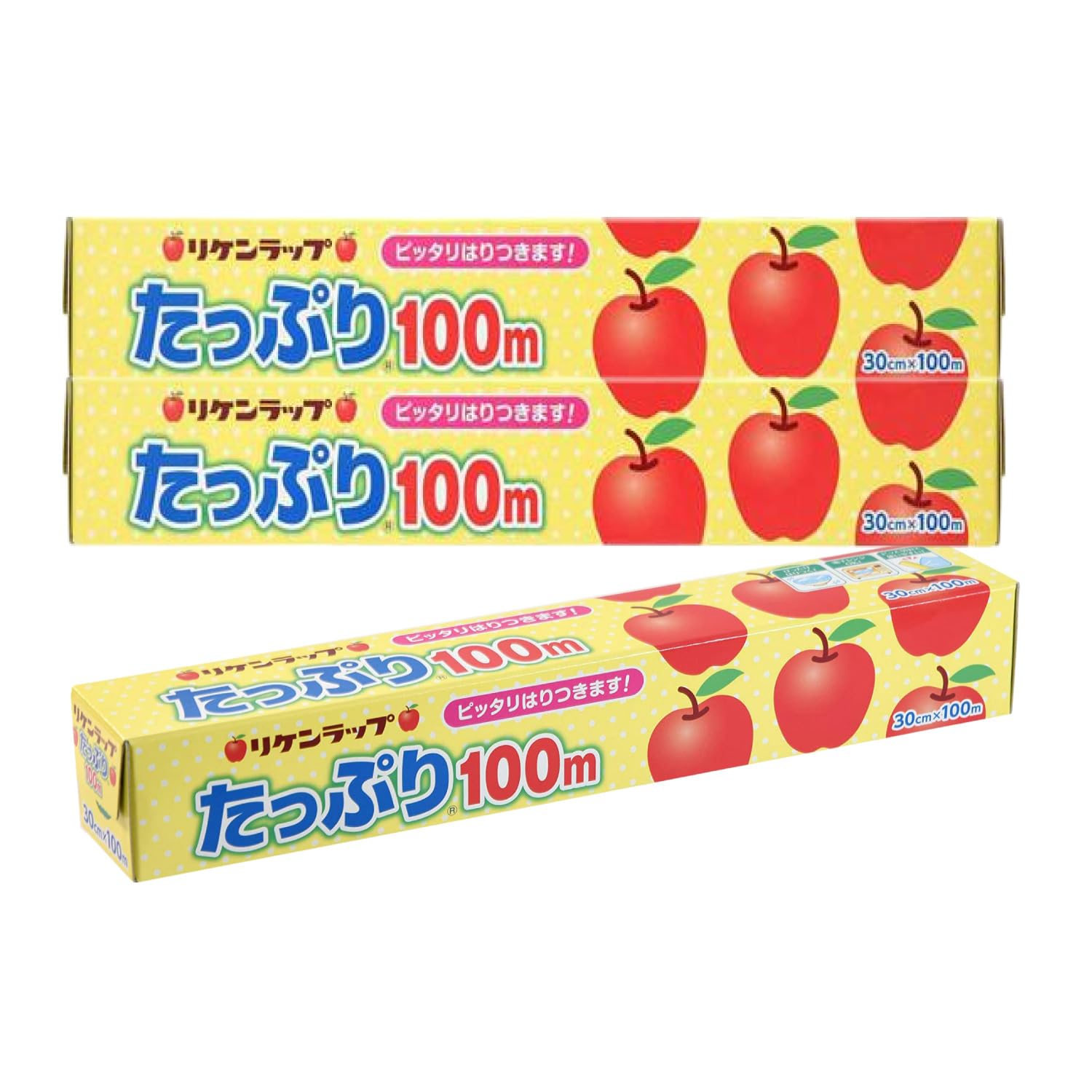 Универсальный продукт Riken wrap 30 см x 100 м для домашнего и коммерческого использования (3 куска) чистый
Универсальный продукт Riken wrap 30 см x 100 м для домашнего и коммерческого использования (3 куска) чистый