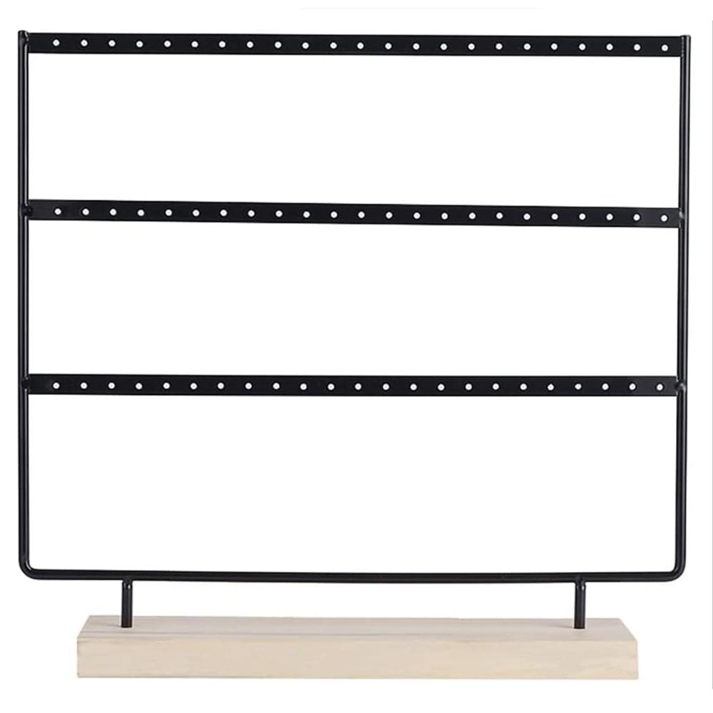 1 шт., 3-слойный держатель для сережек, подставка-органайзер, 69 отверстий, подставка для ювелирных изделий с деревянным подносом для подвешивания сережек one set чёрный
1 шт., 3-слойный держатель для сережек, подставка-органайзер, 69 отверстий, подставка для ювелирных изделий с деревянным подносом для подвешивания сережек one set чёрный