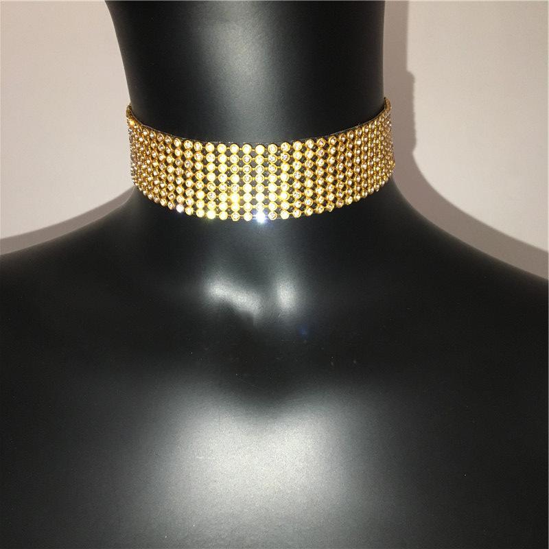 1Pc Rhinestone Choker Necklace – Full Diamond Collar for Women, Sexy Party Jewelry, Bling Punk Statement Metal Choker
1Pc Rhinestone Choker Necklace – Full Diamond Collar for Women, Sexy Party Jewelry, Bling Punk Statement Metal Choker