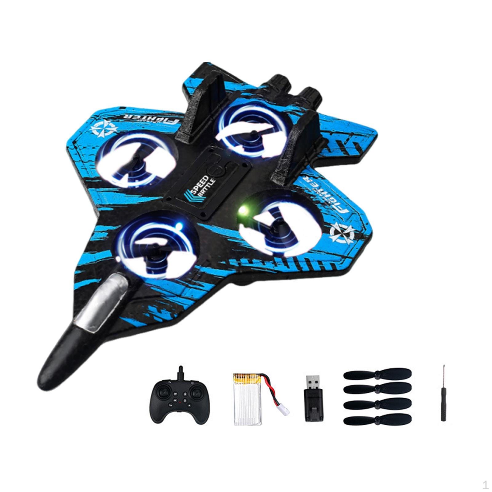 Foam RC Aircraft with LED Lights for Beginners And Young Flyers B blue
Foam RC Aircraft with LED Lights for Beginners And Young Flyers B blue