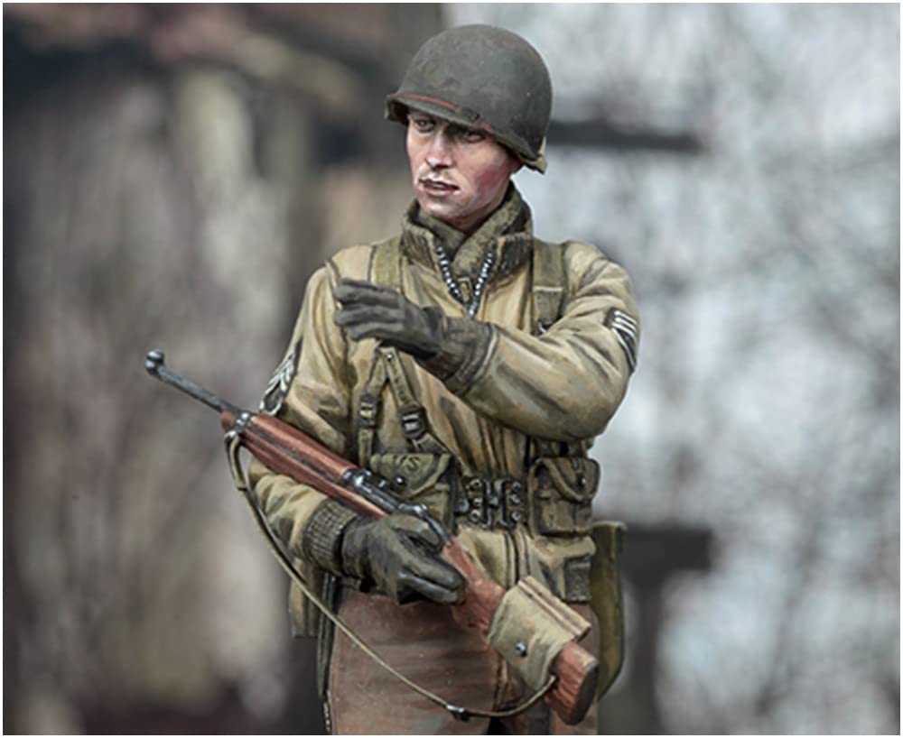 Alpine Miniatures WWII US Army Infantryman Officer in Winter Gear Giving Orders Resin Kit AM35303 1/35 Non-Commissioned
Alpine Miniatures WWII US Army Infantryman Officer in Winter Gear Giving Orders Resin Kit AM35303 1/35 Non-Commissioned