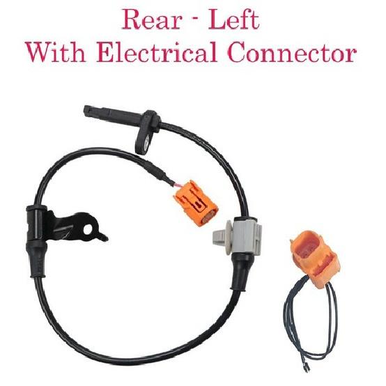 ABS Wheel Speed Sensor & Connector Rear Left Fits:Acura TSX 4Cyl 2.4L 2004-2008
ABS Wheel Speed Sensor & Connector Rear Left Fits:Acura TSX 4Cyl 2.4L 2004-2008