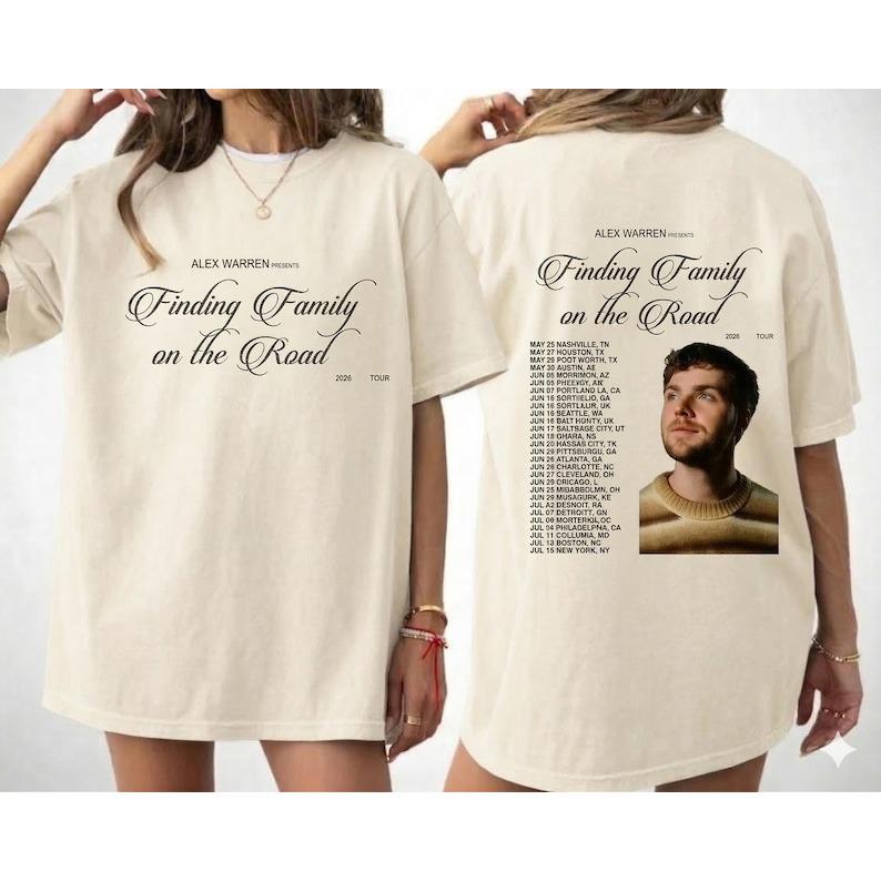 Alex Warren Music Vintage Shirt, Retro 90s Finding Family on The Road Tour 2026 Sweatshirt Alex Warren Merch Fan Gift S
Alex Warren Music Vintage Shirt, Retro 90s Finding Family on The Road Tour 2026 Sweatshirt Alex Warren Merch Fan Gift S
