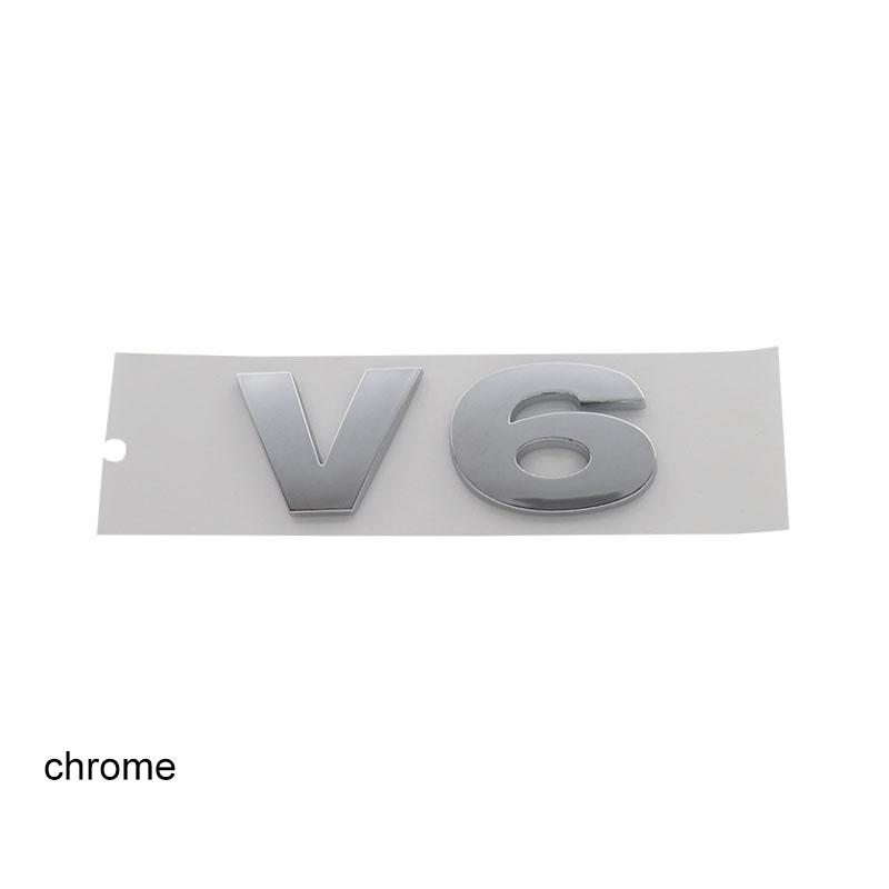 3D Premium V6 V 6 Letters for car Engine Hood Fender trunk Tail Rear Decal Emblem Badge Sticker hu-chrome
3D Premium V6 V 6 Letters for car Engine Hood Fender trunk Tail Rear Decal Emblem Badge Sticker hu-chrome