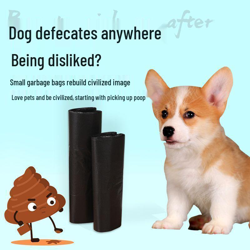 Compact Cat Litter Waste Bags - Black, Thickened for Easy Disposal 10 pieces
Compact Cat Litter Waste Bags - Black, Thickened for Easy Disposal 10 pieces