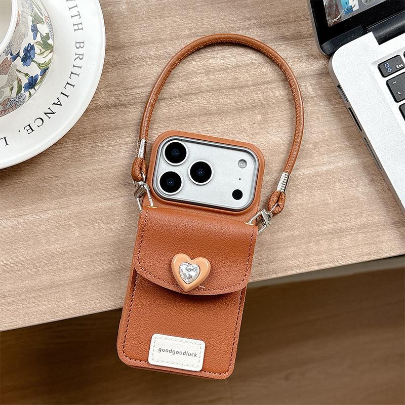 Rhinestone Simple Wallet Card Bag, Portable Phone Case, Suitable For Apple 17Promax Lanyard, Apple 16 Anti-Drop Women iPhone 7/8/SE 2020
Rhinestone Simple Wallet Card Bag, Portable Phone Case, Suitable For Apple 17Promax Lanyard, Apple 16 Anti-Drop Women iPhone 7/8/SE 2020