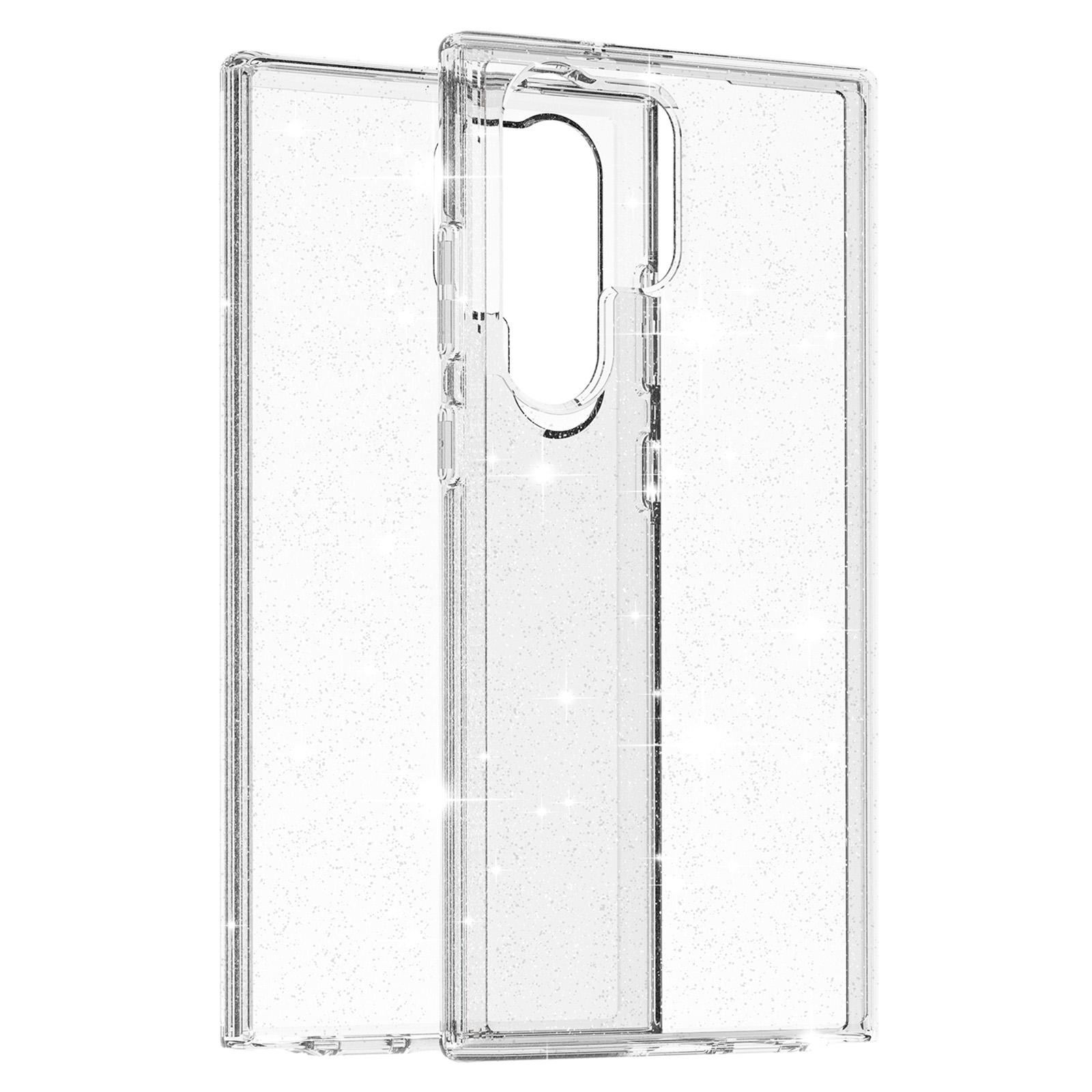 Glittery Powder Smart Phone Case for Samsung Galaxy S23 Ultra,Shockproof TPU Edge+PC Back Cover Support Wireless Charging White
Glittery Powder Smart Phone Case for Samsung Galaxy S23 Ultra,Shockproof TPU Edge+PC Back Cover Support Wireless Charging White