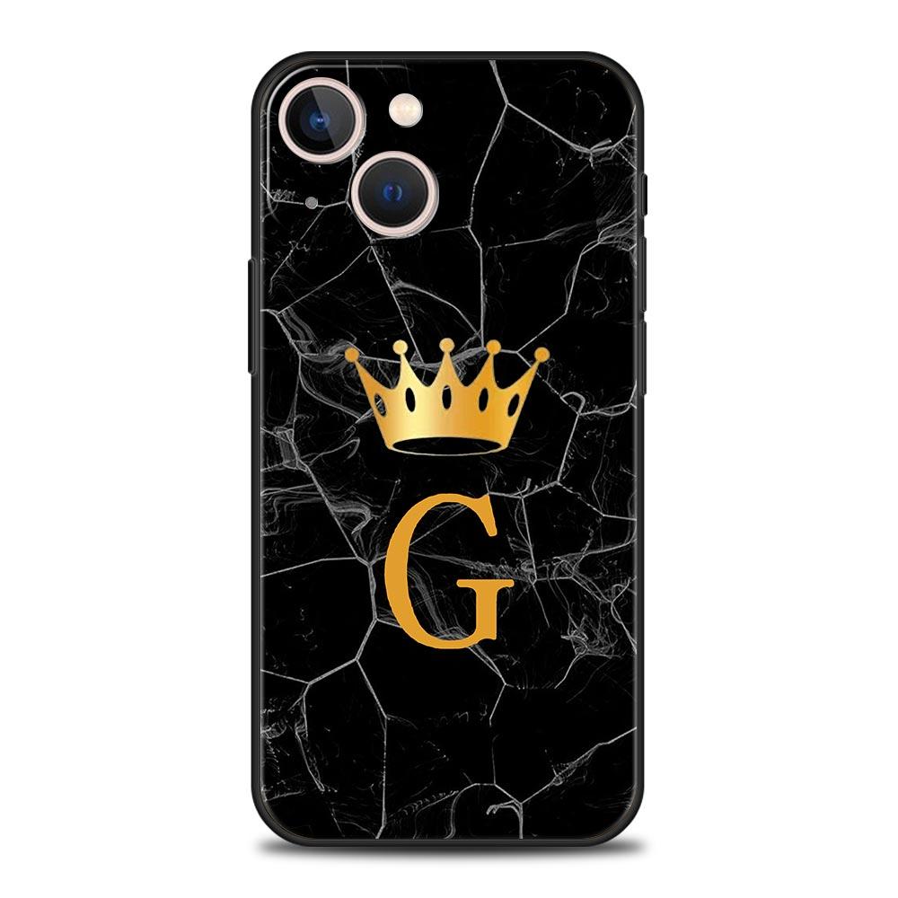 Чехол для телефона Корона Буква от A до Z для iPhone 17 16E 15 16 14 13 12 11 Pro Max 7 8 Plus Мягкая задняя крышка из ТПУ iPhone 15 Plus
Чехол для телефона Корона Буква от A до Z для iPhone 17 16E 15 16 14 13 12 11 Pro Max 7 8 Plus Мягкая задняя крышка из ТПУ iPhone 15 Plus