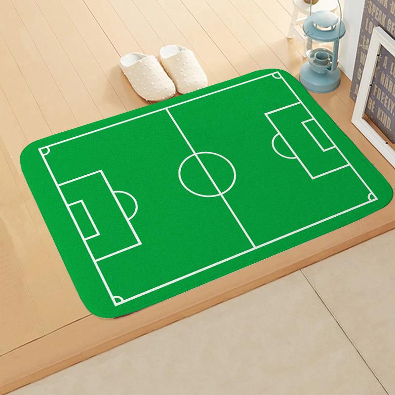 VIKAMA Football Field Flannel Mat Absorbent Mat for Bathroom Door Non-slip Mat for Household Bathroom Door 40X60CM1.3X2FT
VIKAMA Football Field Flannel Mat Absorbent Mat for Bathroom Door Non-slip Mat for Household Bathroom Door 40X60CM1.3X2FT