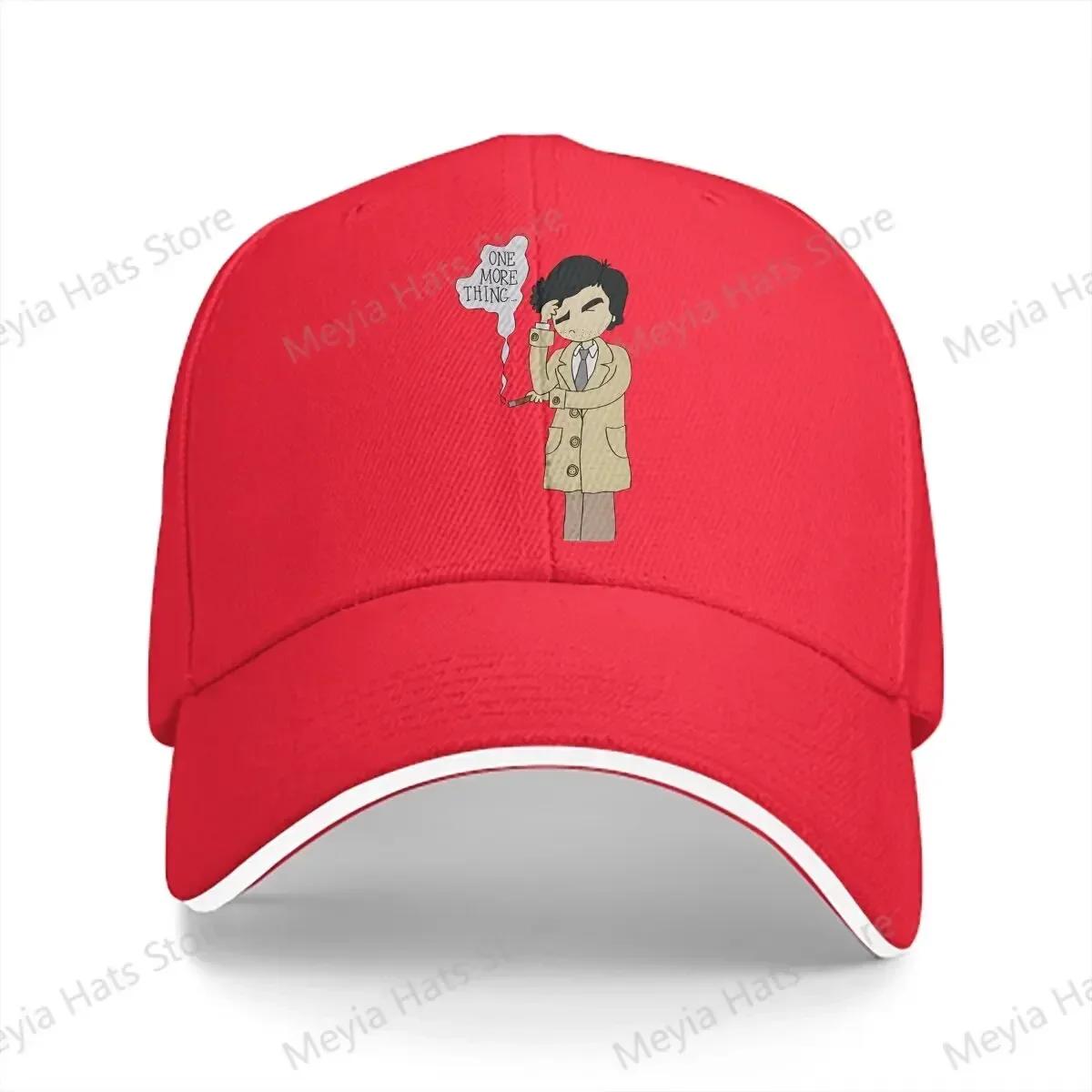 Just One More Unisex Baseball Caps Peaked Cap Sun Shade Windproof Hat Columbo Movie One Size
Just One More Unisex Baseball Caps Peaked Cap Sun Shade Windproof Hat Columbo Movie One Size