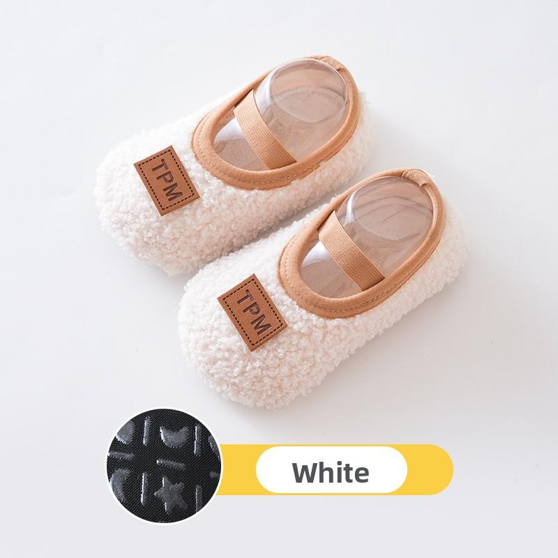 Autumn Winter Children Slippers Toddler Plush Floor Socks Boy Girl Soft Sole Anti-slip Walking Shoes Indoor Home Kids Shoes S(1-2Years) білий
Autumn Winter Children Slippers Toddler Plush Floor Socks Boy Girl Soft Sole Anti-slip Walking Shoes Indoor Home Kids Shoes S(1-2Years) білий