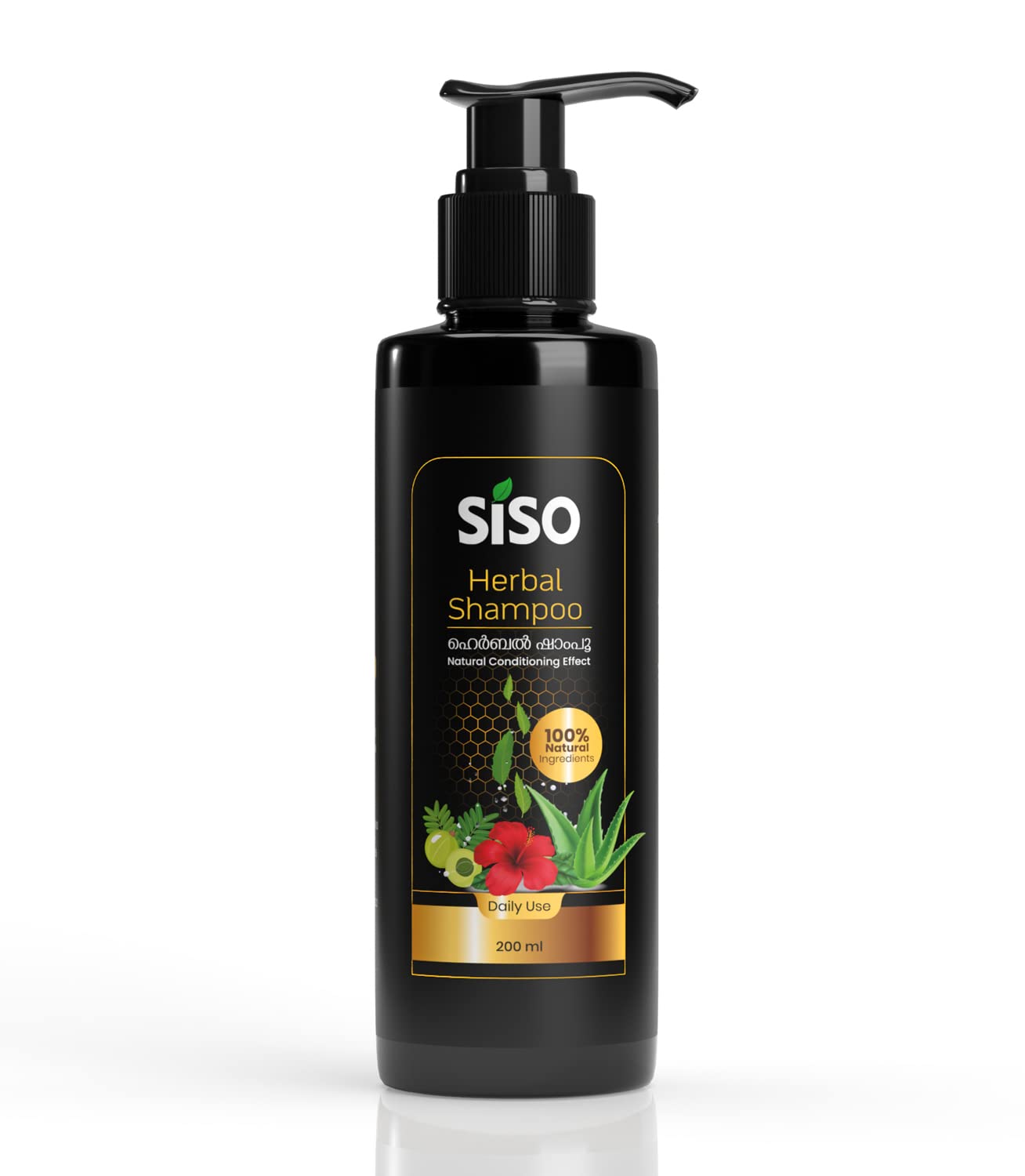 Siso Herbal Shampoo with Natural Conditioning Effect 200ml | 100% Natural Ingredients - No Parabens, Sulphates, Silicones, Phthalates & SLS/SLES
Siso Herbal Shampoo with Natural Conditioning Effect 200ml | 100% Natural Ingredients - No Parabens, Sulphates, Silicones, Phthalates & SLS/SLES