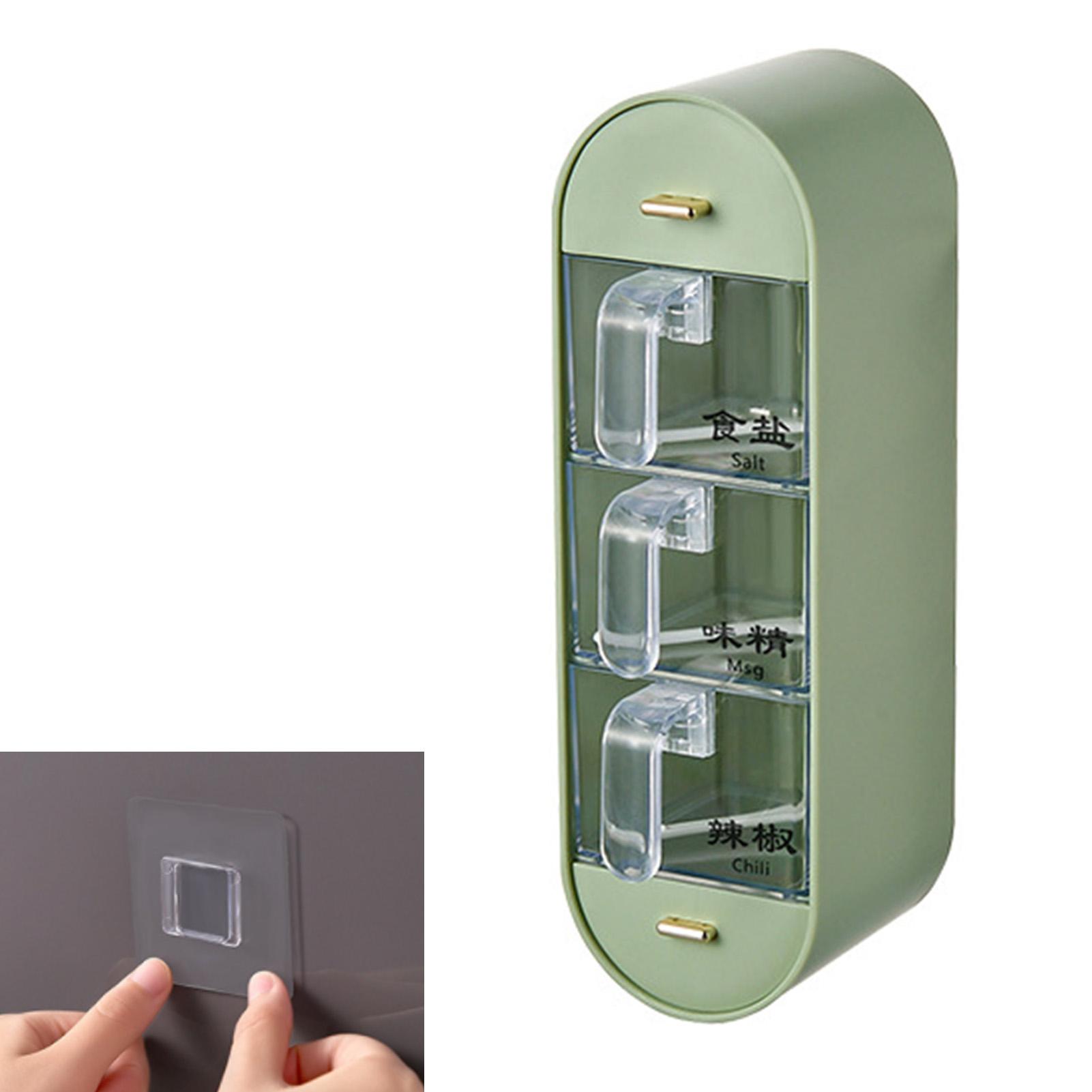 Настенная коробка для приправ Универсальный компактный контейнер для хранения баночек со специями для дома и кухни
Настенная коробка для приправ Универсальный компактный контейнер для хранения баночек со специями для дома и кухни